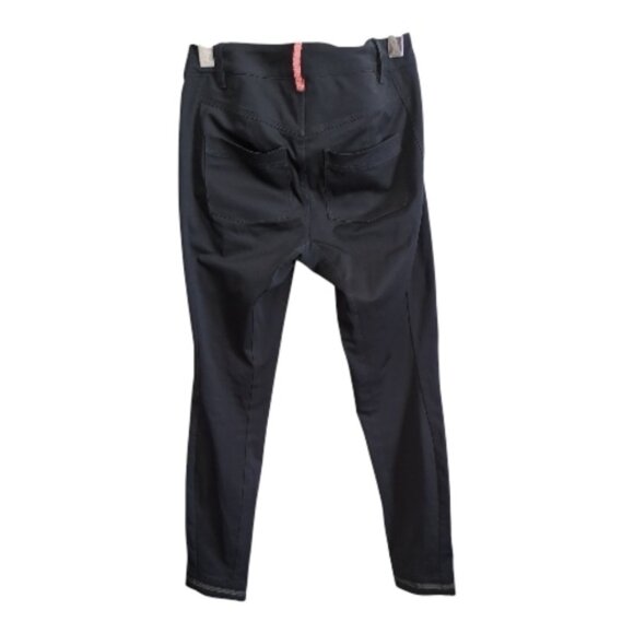 Lululemon Out & About 7/8 Pant Black Slim Straight Fit Black Size 4 - Picture 2 of 10